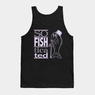 So Fish ticated (light on dark) Tank Top